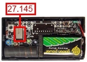Remote: CHAMBERLAIN 750E with 1 buttons