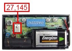 Remote: CHAMBERLAIN 754E with 4 buttons