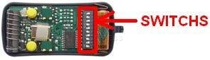Remote: EUROPE-AUTO AKMY2 30.875 MHz with 2 buttons