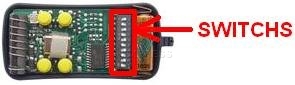 Remote: EUROPE-AUTO AKMY4 30.875 MHz with 4 buttons