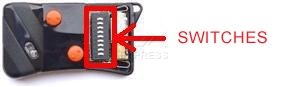 Remote: APRIMATIC TG2M 30.900 MHz with 2 buttons