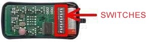 Remote: ALLMATIC ARMY1 with 1 buttons