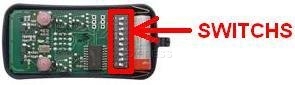 Remote: EUROPE-AUTO ARMY2 with 2 buttons