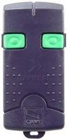 Remote: CAME TOP302A with 2 buttons