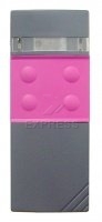 Remote: CARDIN S48-TX4 30.875 MHz pink with 4 buttons