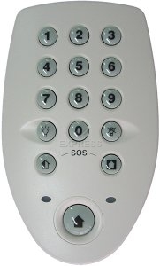 Remote: HONEYWELL CLI810HF with 15 buttons