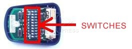 Remote: DEA GENIE with 2 buttons