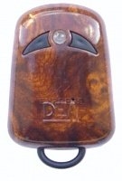 Remote: DEA GENIE wood with 2 buttons