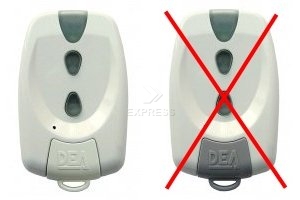 Remote: DEA MIO TD2 with 2 buttons