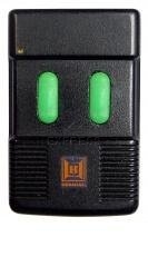 Remote: H�RMANN DHM02 26.995 MHz with 2 buttons