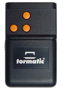 Remote: TORMATIC HS43-3E with 3 buttons