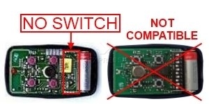 Remote: NICE FLO4R with 4 buttons