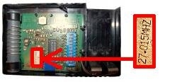 Remote: ALLTRONIK S435B  27.015 MHz  