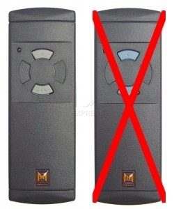 Remote: H�RMANN HS2 40 MHz with 2 buttons