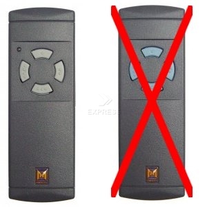 Remote: H�RMANN HS4 40 MHz with 4 buttons