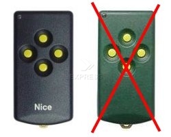 Remote: NICE K4M 30.875 MHz with 4 buttons