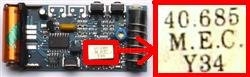 Remote: PRASTEL MPSTL1 with 1 buttons
