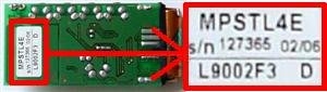 Remote: PRASTEL MPSTL-4E with 4 buttons