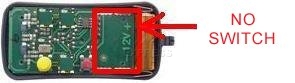 Remote: ALLMATIC PASS-1 with 1 buttons