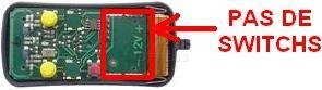 Remote: EUROPE-AUTO PASS-2 with 2 buttons