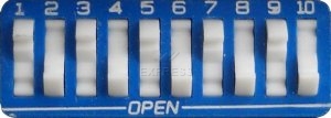 Remote: STANLEY AZAS 1040 Multicode 40.685MHz with 1 buttons