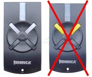 Remote: BENINCA T2WV with 2 buttons