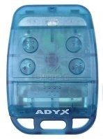 Remote: POWERDOOR TE4433H blue with 4 buttons