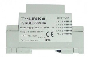 Remote: TELECO Recept RCD-868-M04