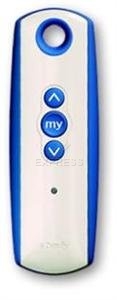 Remote: SOMFY TELIS-1-RTS blue with 3 buttons