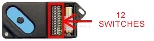 Remote: FAAC 433DS-1  