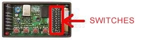 Remote: BFT TO4 with 4 buttons