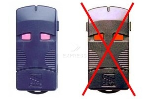 Remote: CAME TOP432M with 2 buttons