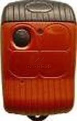 Remote: ALLMATIC BRO1WN red with 1 buttons