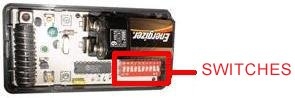 Remote: ALLTRONIK S406-2 27.015 MHz with 2 buttons