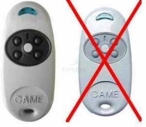 Remote: CAME TOP864NA with 4 buttons