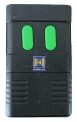 Remote: H�RMANN DH02 26.995 MHz with 2 buttons