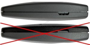 Remote: MARANTEC D302-433 with 2 buttons