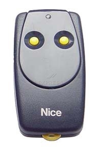 Remote: NICE BT2K 40.685 MHz with 2 buttons