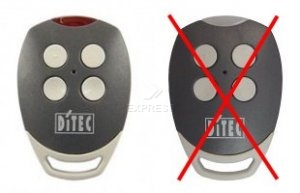 Remote: DITEC GOL4 C with 4 buttons
