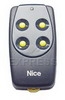 Votre telecommande  NICE BT4K a 4 boutons