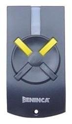 Beninca T 2WK Gate remote control 2 buttons 433.92 MHz - Remote Control Express