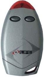 Life VIP 2R Gate remote control 2 buttons 433.92 MHz - Remote Control Express
